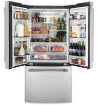 Café 18.6 Cu. Ft. French-Door Counter-Depth Refrigerator - CWE19SP2NS1 - Refrigerator in Stainless Steel 
