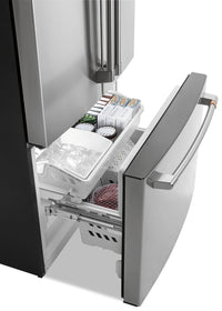 Café 18.6 Cu. Ft. French-Door Counter-Depth Refrigerator - CWE19SP2NS1 - Refrigerator in Stainless Steel 