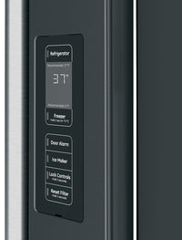 Café 23.2 Cu. Ft. French-Door Counter-Depth Refrigerator - CWE23SP3MD1 - Refrigerator in Black Matte