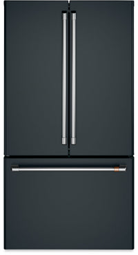 Café 23.2 Cu. Ft. French-Door Counter-Depth Refrigerator - CWE23SP3MD1 - Refrigerator in Black Matte