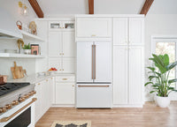 Café 23.2 Cu. Ft. French-Door Counter-Depth Refrigerator - CWE23SP4MW2 - Refrigerator in Matte White