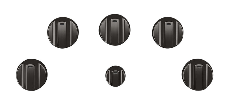 Café 5-Piece Electric Cooktop Brushed Black Knobs - CXCE1HKPMBT - Accessory Kit in Brushed Black