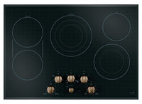 Café 5-Piece Electric Cooktop Brushed Bronze Knobs - CXCE1HKPMBZ - Accessory Kit in Brushed Bronze