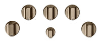 Café 5-Piece Gas Cooktop Brushed Bronze Knobs - CXCG1K0PMBZ - Accessory Kit in Brushed Bronze
