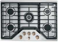 Café 5-Piece Gas Cooktop Brushed Copper Knobs - CXCG1K0PMCU - Accessory Kit in Brushed Copper