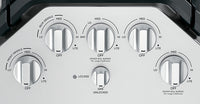 Café 5-Piece Gas Cooktop Brushed Stainless Steel Knobs - CXCG1K0PMSS - Accessory Kit in Brushed Stainless