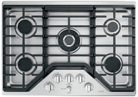 Café 5-Piece Gas Cooktop Brushed Stainless Steel Knobs - CXCG1K0PMSS - Accessory Kit in Brushed Stainless