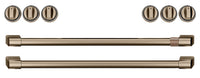 Café Electric Range Brushed Bronze Knobs and Handles Set - CXFCEHKPMBZ - Accessory Kit in Brushed Bronze