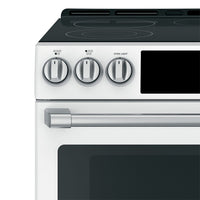 Café Electric Range Brushed Stainless Steel Knobs and Handles Set - CXFCEHKPMSS - Accessory Kit in Brushed Stainless