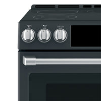 Café Electric Range Brushed Stainless Steel Knobs and Handles Set - CXFCEHKPMSS - Accessory Kit in Brushed Stainless