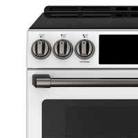 Café Induction Range Brushed Black Knobs and Handles Set - CXFCHHKPMBT - Accessory Kit in Brushed Black