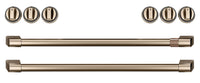 Café Induction Range Brushed Bronze Knobs and Handles Set - CXFCHHKPMBZ - Accessory Kit in Brushed Bronze