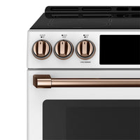 Café Induction Range Brushed Copper Knobs and Handles Set - CXFCHHKPMCU - Accessory Kit in Brushed Copper