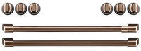 Café Induction Range Brushed Copper Knobs and Handles Set - CXFCHHKPMCU - Accessory Kit in Brushed Copper