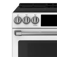 Café Induction Range Brushed Stainless Steel Knobs and Handles Set - CXFCHHKPMSS - Accessory Kit in Brushed Stainless