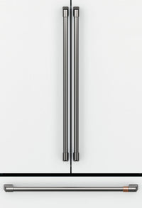 Café French-Door Refrigerator Brushed Black Handles - CXLB3H3PMBT - Accessory Kit in Brushed Black