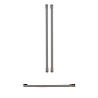Café French-Door Refrigerator Brushed Black Handle Set - CXMA3H3PNBT - Accessory Kit in Brushed Black 