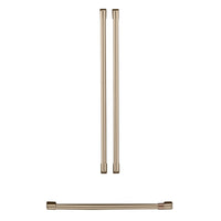 Café French-Door Refrigerator Brushed Bronze Handle Set - CXMA3H3PNBZ - Accessory Kit in Brushed Bronze 