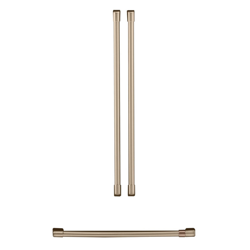 Café French-Door Refrigerator Brushed Bronze Handle Set - CXMA3H3PNBZ - Accessory Kit in Brushed Bronze 
