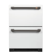 Café Dual-Drawer Refrigerator Brushed Black Handle Set - CXMA3H3PNBT - Accessory Kit in Brushed Black 