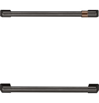 Café Dual-Drawer Refrigerator Brushed Black Handle Set - CXMA3H3PNBT - Accessory Kit in Brushed Black 