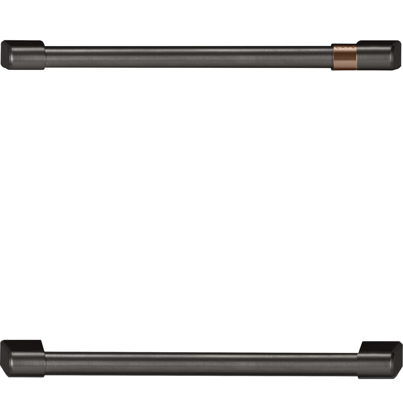 Café Dual-Drawer Refrigerator Brushed Black Handle Set - CXMA3H3PNBT - Accessory Kit in Brushed Black 
