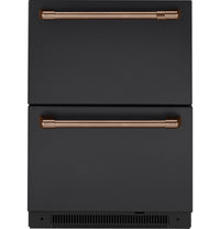 Café Dual-Drawer Refrigerator Brushed Copper Handle Set - CXMA3H3PNCU - Accessory Kit in Brushed Copper