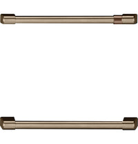 Café Dual-Drawer Refrigerator Brushed Bronze Handle Set - CXMA3H3PNBZ - Accessory Kit in Brushed Bronze 