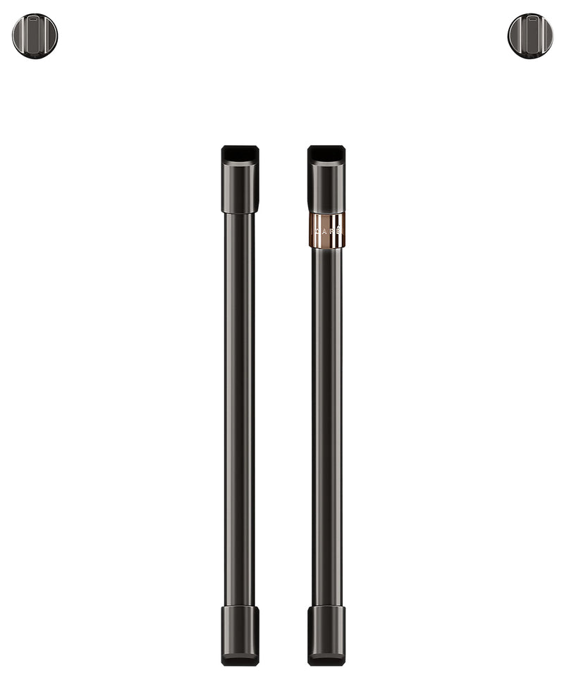 Café French-Door Wall Oven Brushed Black Knobs and Handles - CXWSFHKPMBT - Accessory Kit in Brushed Black