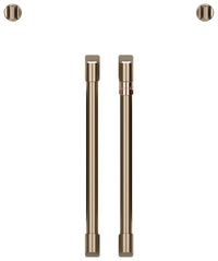 Café French-Door Wall Oven Brushed Bronze Knobs and Handles - CXWSFHKPMBZ - Accessory Kit in Brushed Bronze