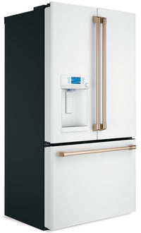 Café 22.2 Cu. Ft. French-Door Refrigerator with Hot Water Dispenser - CYE22TP4MW2 - Refrigerator in Matte White