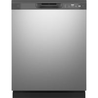 GE 24" DISHWASHER-POLYPROPYLENE INTERIOR STAINLESS -GDF511PS | GDF511PSRSS
