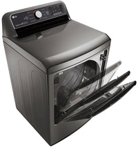 LG 7.3 Cu. Ft. Super Capacity Electric Dryer with EasyLoad™ - DLEX7300VE - Dryer in Graphite Steel