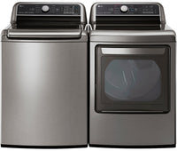 LG 7.3 Cu. Ft. Super Capacity Electric Dryer with EasyLoad™ - DLEX7300VE - Dryer in Graphite Steel