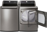 LG 7.3 Cu. Ft. Super Capacity Electric Dryer with EasyLoad™ - DLEX7300VE - Dryer in Graphite Steel