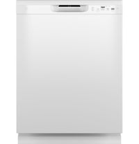 GE 24" DISHWASHER-POLYPROPYLENE INTERIOR WHITE FRONT-GDF511PW | GDF511PGRWW