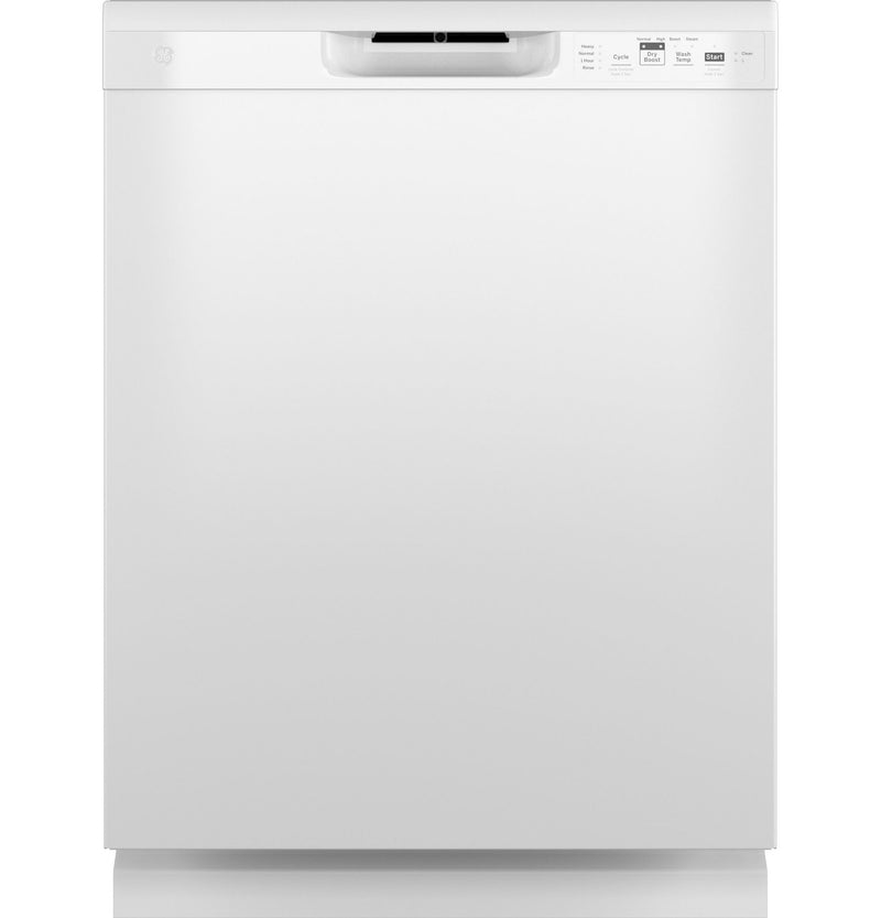 GE 24" DISHWASHER-POLYPROPYLENE INTERIOR WHITE FRONT-GDF511PW | GDF511PGRWW