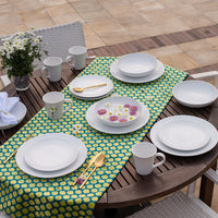 Coup 16-Piece Dinnerware Set - White | Service de vaisselle Coup 16 pièces - blanc | D87E5V9Z