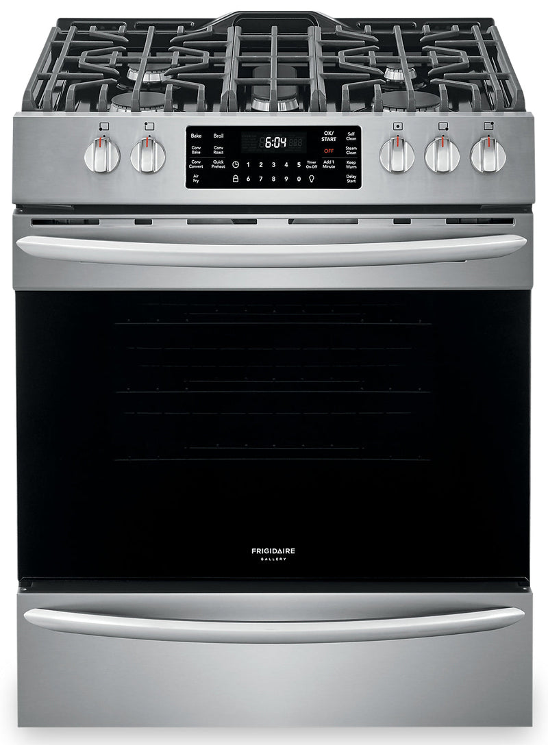 Frigidaire Gallery 5.4 Cu. Ft. Front-Control Convection Gas Range with Air Fry - FGGH3047VF