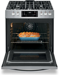 Frigidaire Gallery 5.4 Cu. Ft. Front-Control Convection Gas Range with Air Fry - FGGH3047VF
