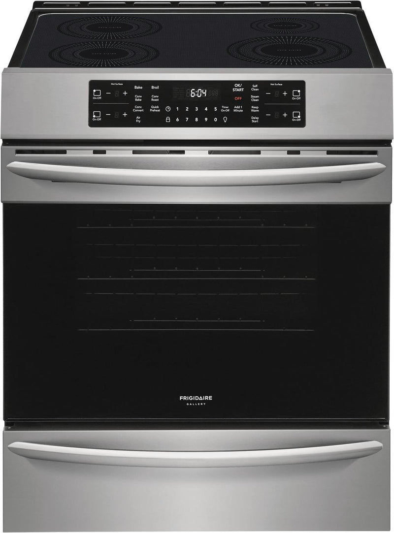 Frigidaire Gallery 5.4 Cu. Ft. Front-Control Induction Range with Air Fry - CGIH3047VF - Electric Range in Stainless Steel