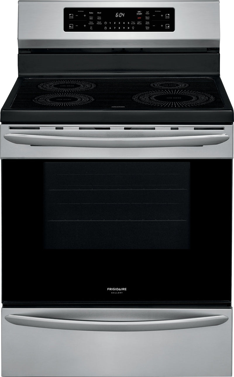Frigidaire Gallery 5.4 Cu. Electric Induction Range with Air Fry - GCRI305CAF - Electric Range in Stainless Steel