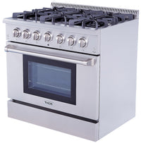 Thor Kitchen 5.2 Cu. Ft. Freestanding Gas Range - HRG3618U-SS