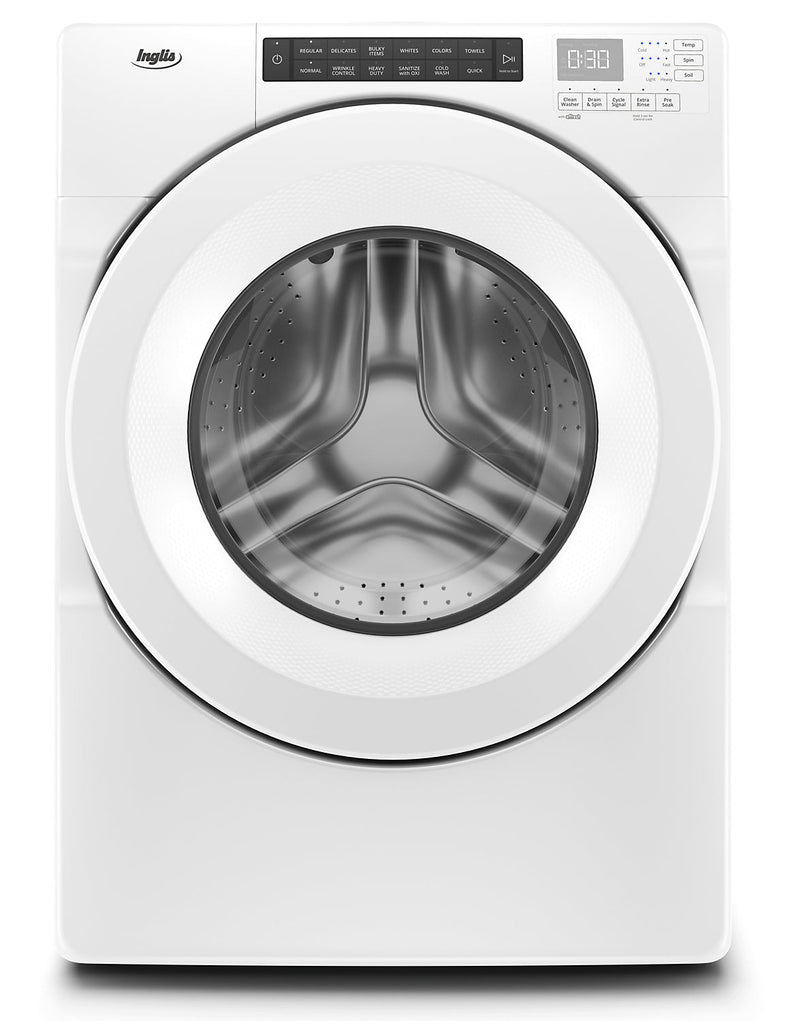 Inglis 5.0 Cu. Ft. Closet-Depth Front-Load Washer - IFW5900HW - Washer in Grey