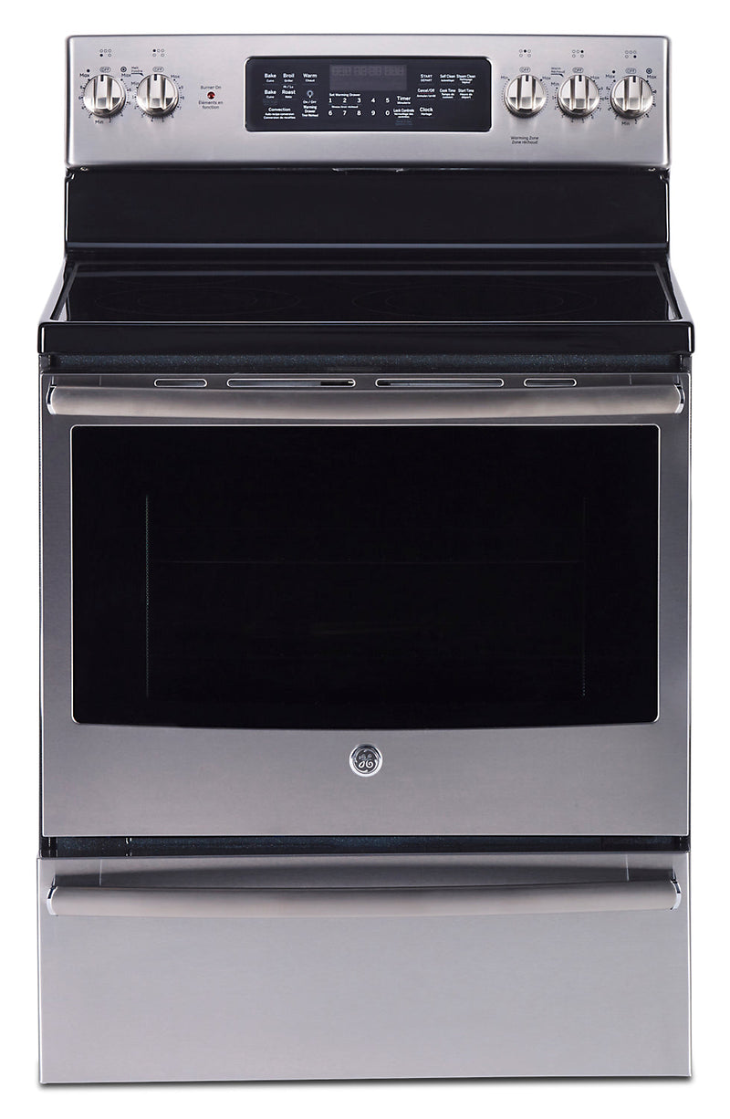 GE 5.0 Cu. Ft. Freestanding Electric Range - JCB890SNSS - Electric Range in Stainless Steel