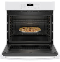 GE 30" 5.0 Cu. Ft. Smart Built-In Single Wall Oven - JTS3000DNWW - Electric Wall Oven in White