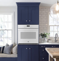 GE 30" 5.0 Cu. Ft. Smart Built-In Single Wall Oven - JTS3000DNWW - Electric Wall Oven in White