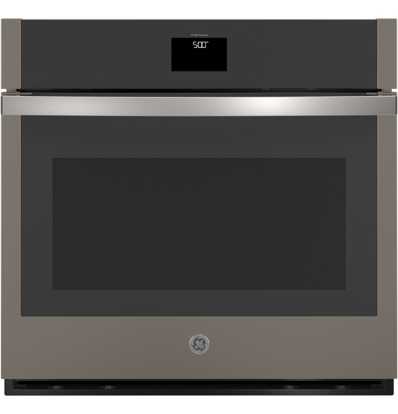 GE 30" Smart Built-In Convection Single Wall Oven - JTS5000ENES - Electric Wall Oven in Slate