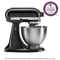 KitchenAid Classic Series 4.5-Quart Tilt-Head Stand Mixer - K45SSOB|Batteur sur socle à tête inclinable KitchenAid de série ClassicMD de 4,5 pintes - K45SSOB|K45SSTOB