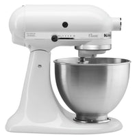 KitchenAid Classic Series 4.5-Quart Tilt-Head Stand Mixer - K45SSWH - Mixer in White